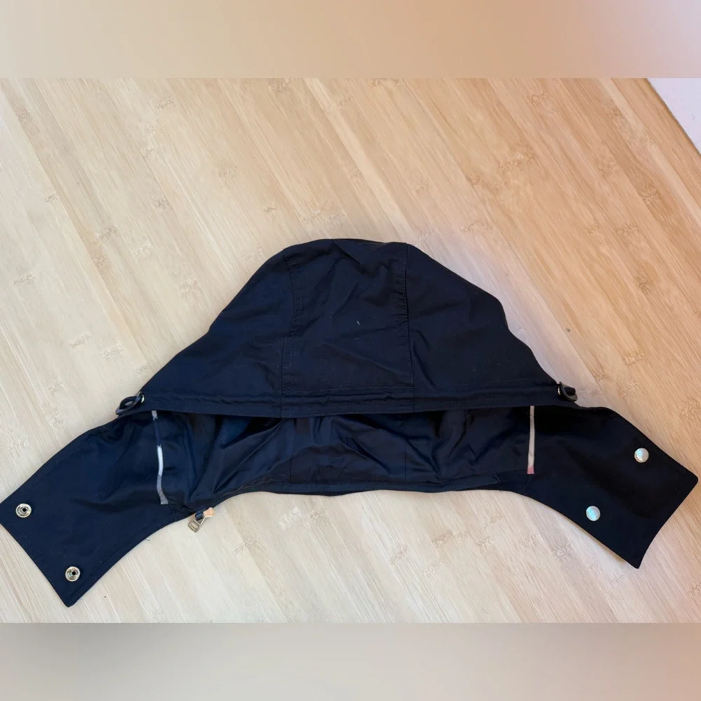 Black Burberry Raincoat - Picture 7 of 9